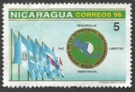 Stamps : America : Nicaragua :  SICA (1996)