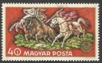 Stamps Hungary -  Wildlife - World Hunting Exhibition, Budapest
