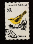 Stamps Romania -  Oriolus oriolus