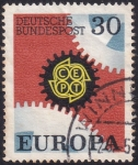 Stamps Germany -  Europa 1967
