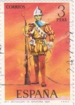 Sellos del Mundo : Europa : Espaa : ARCABUCERO(42)