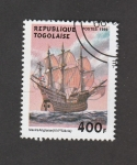 Stamps Togo -  Navío inglés del siglo XVI
