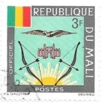 Sellos de Africa - Mali -  escudo