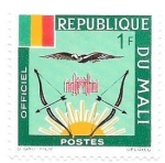 Stamps Mali -  escudo