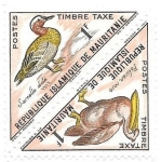 Stamps : Africa : Mauritania :  aves