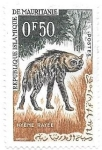 Stamps : Africa : Mauritania :  hiena