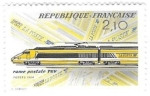 Stamps : Europe : France :  TGV