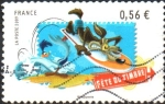 Stamps France -  DÍA  DEL  SELLO.  CORRECAMINOS  Y  EL  COYOTE.