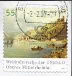 Stamps Germany -  Rhine Valley (World Heritage 2002)