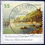 Stamps : Europe : Germany :  Rhine Valley (World Heritage 2002)