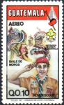 Stamps Guatemala -  ASOCIACIÓN  DE  SCOUTS  DE  GUATEMALA.  ROVER  SCOUTS  Y  BAILE  DE  LOS  MOROS.