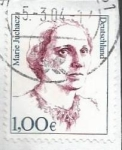 Stamps Germany -  Marie Juchacz (1879-1956), politician and feminist