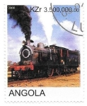 Stamps Angola -  trenes