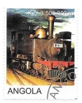 Sellos del Mundo : Africa : Angola : trenes