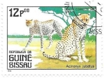 Sellos de Africa - Guinea Bissau -  felinos
