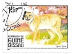 Stamps : Africa : Guinea_Bissau :  felinos