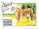 Stamps : Africa : Guinea_Bissau :  felinos