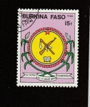 Stamps : Africa : Burkina_Faso :  La patria o la muerte