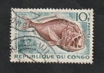 Stamps : Africa : Republic_of_the_Congo :  147 - Caulolepis longidens