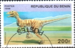 Stamps Benin -  ANIMALES  PREHISTÓRICOS.  DEINONYCHUS.