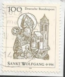 Stamps Germany -  St. Wolfgang