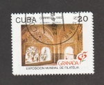 Sellos de America - Cuba -  Exposición Filatélica Mundial, Granada