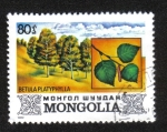 Stamps Mongolia -  Flora