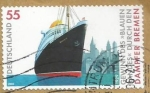 Stamps Germany -  Passenger ship 