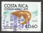 Stamps Costa Rica -  Camarón