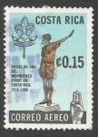 Sellos del Mundo : America : Costa_Rica : Bodas de Oro del Movimiento Scout en Costa Rica (1966)