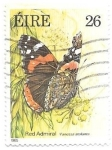 Stamps : Europe : Ireland :  mariposas