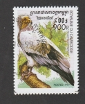 Stamps Cambodia -  Neophroron permopterus