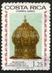 Stamps : America : Costa_Rica :  Our Lady of the Angels (gold sculpture)