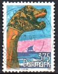 Stamps Denmark -  DIBUJO  INFANTIL  DE  BARCOS  VIKINGOS
