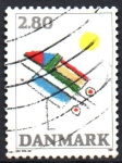 Stamps Dominica -  DIBUJO  ABSTRACTO  DE  EJLER  BILLE
