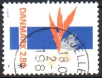 Stamps Denmark -  DIBUJO  ABSTRACTO  DE  LIN  UTZON