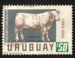Stamps : America : Uruguay :  Riqueza Agropecuaria Uruguaya (1966)