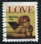 Stamps United States -  Love