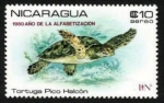 Stamps Nicaragua -  Protected Sea Turtles