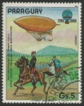 Stamps : America : Paraguay :  200 aniversario de la Aviación (1983) 