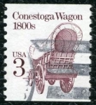 Sellos del Mundo : America : Estados_Unidos : Conestoga Wagon