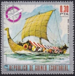 Sellos de Africa - Guinea Ecuatorial -  barcos históricos