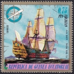 Stamps : Africa : Equatorial_Guinea :  barcos históricos