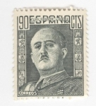 Stamps Spain -  Edifil 1060. General Franco