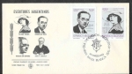Stamps Argentina -  1336-1337 - SPD Escritores Argentinos