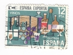 Stamps Spain -  Edifil 2627.España exporta vinos(intercambio)