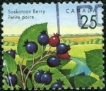 Stamps : America : Canada :  Saskatoon Berry