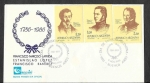 Stamps Argentina -  1565-1566-1567 SPD Hombres Famosos