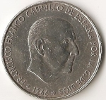 Monedas de  -  -  Estado Español - Franco