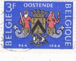 Stamps Belgium -  MILENARIO DE OOSTENDE